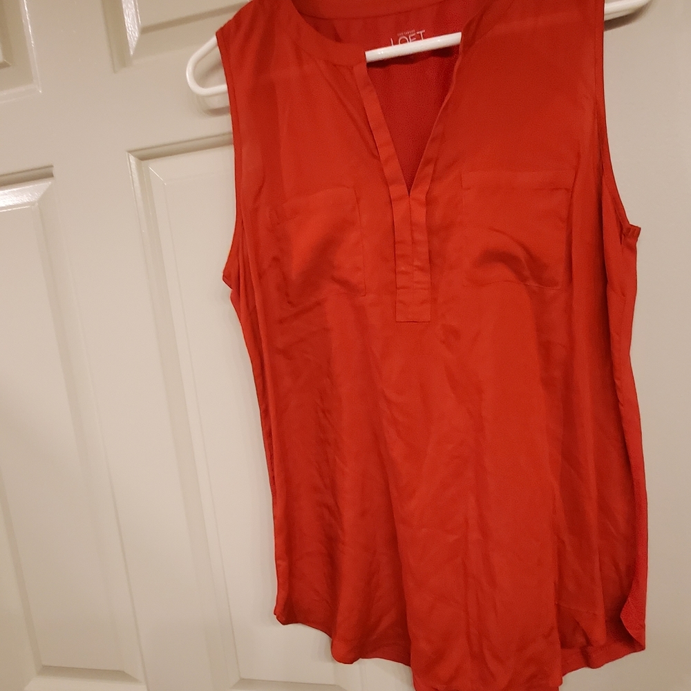 Loft sleeveless top